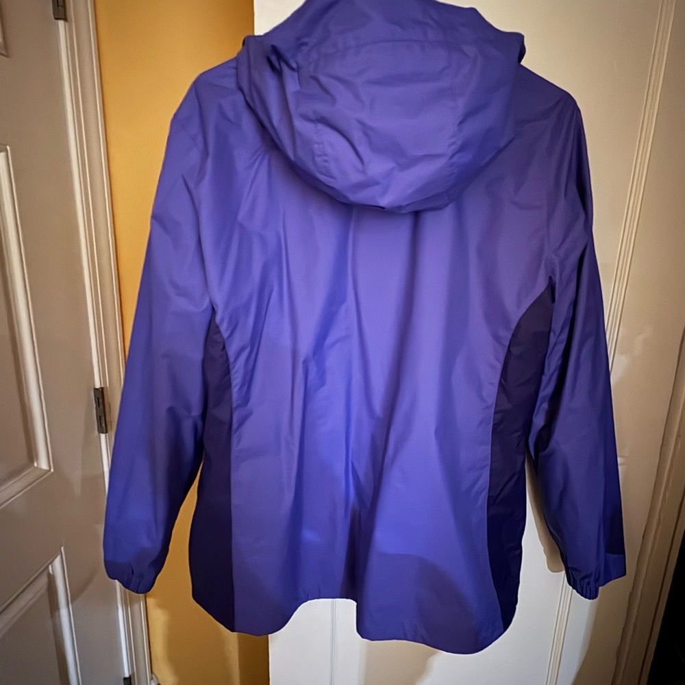 Columbia Deep Purple Outdoor Rain Jacket - Picture 3 of 7